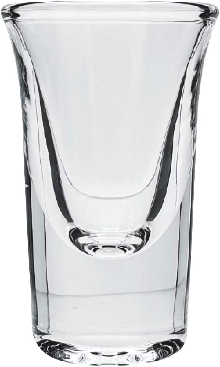 Ocean Hammer Shot Glass Set - 30 ml (1 oz) Clear Glass, Heavy Base, 12 pcs Elegant Stemware for Gin & Tonics, Whiskey, Vodka - Image 1